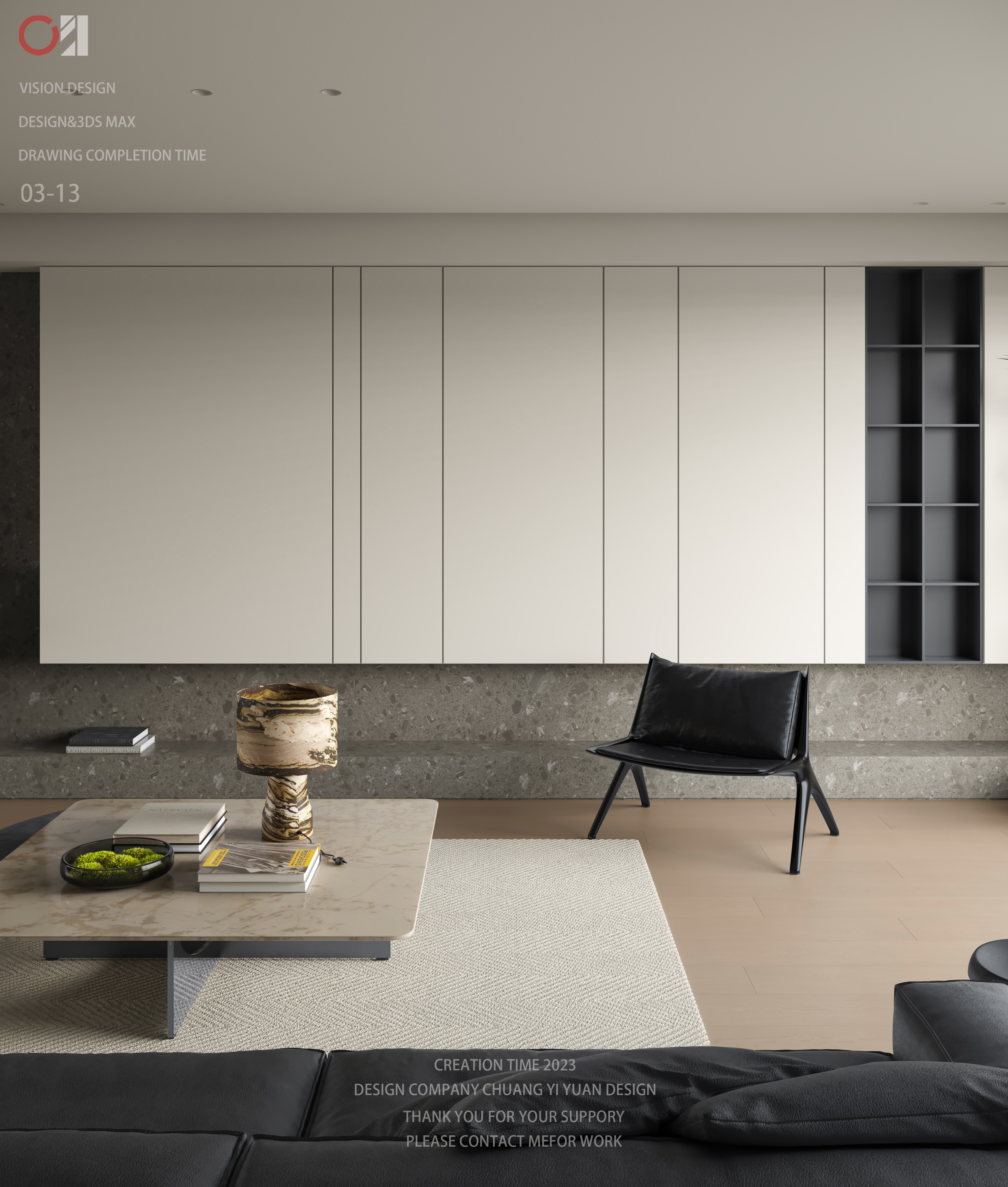 现代简约平层设计典范丨某知名设计师-5