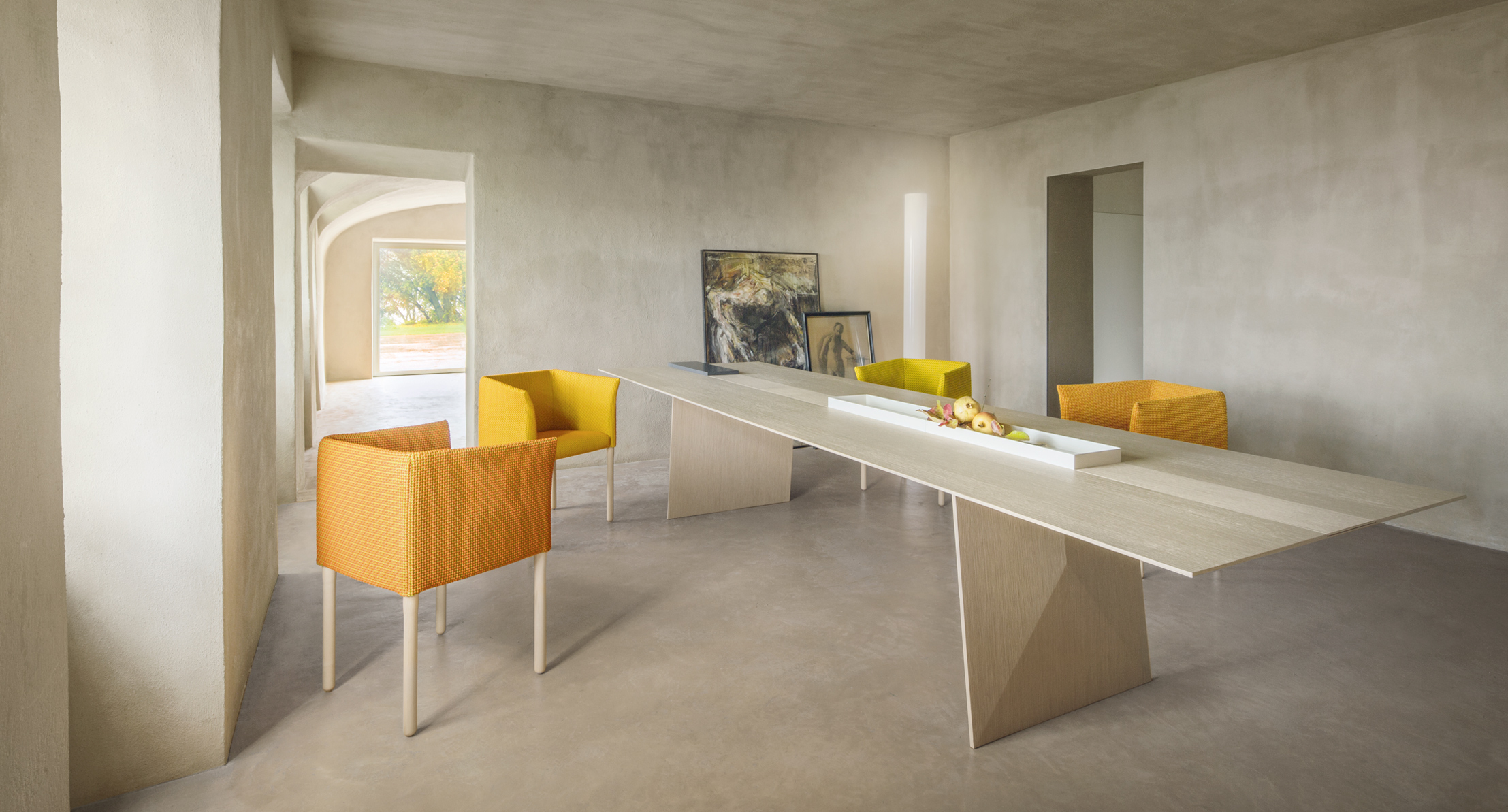 Kanji, dining tables - Paola Lenti - Indoor-3