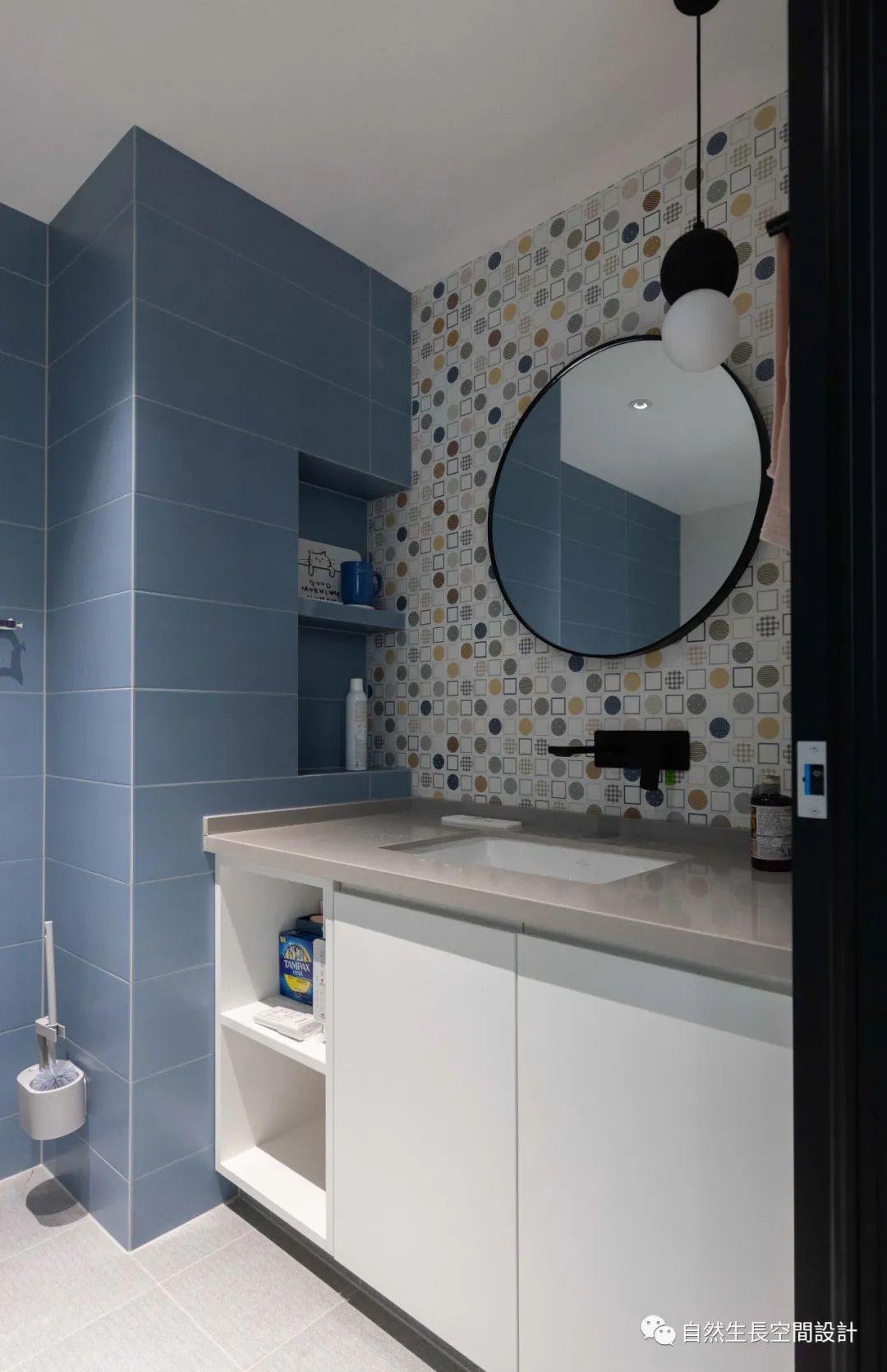 五彩斑斓的黑·复式住宅设计丨自然生长空间设计-60