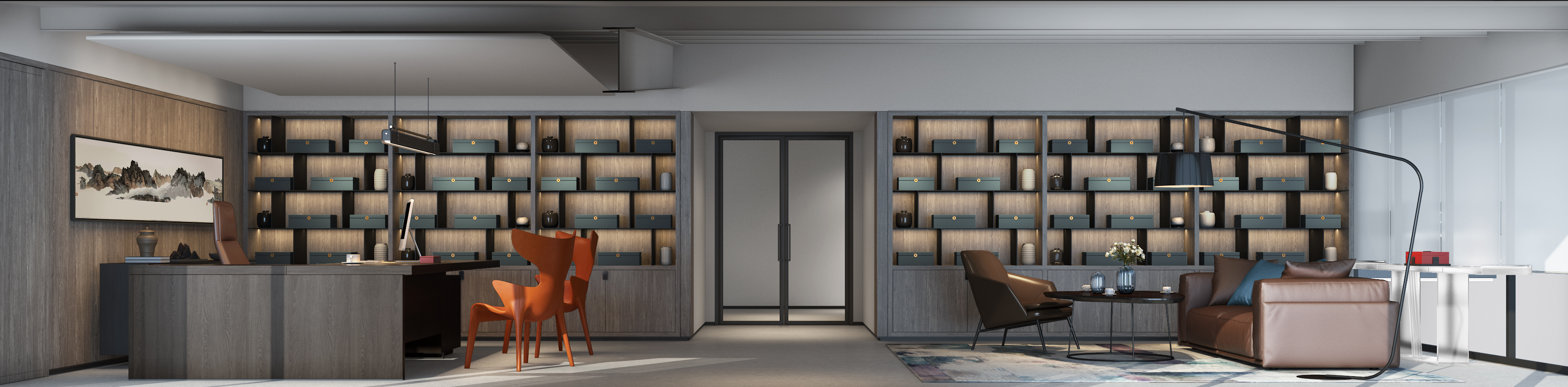 绣花针艺术设计| 尚屹文园~办公空间-5