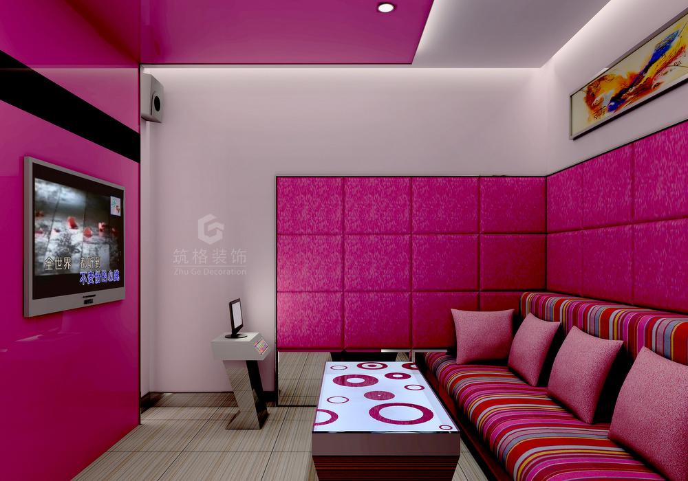 贵阳量版式KTV设计装修-0