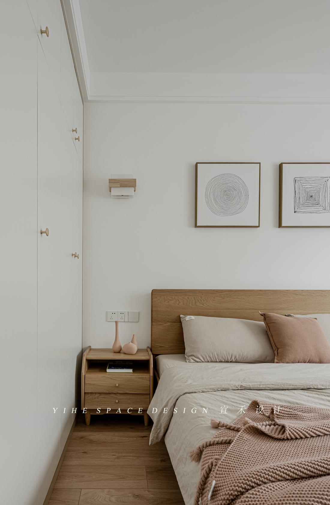 芜湖宜禾设计丨平层丨『 蜜 · 糖 』130㎡温暖日系原木-17