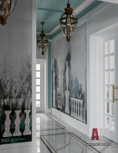 家庭住宅室内设计（靠近沙皇村的两层古典风格别墅）丨俄罗斯圣彼得堡丨TaupeHOME工作室（娜塔莉亚·谢苗诺娃领导）-33