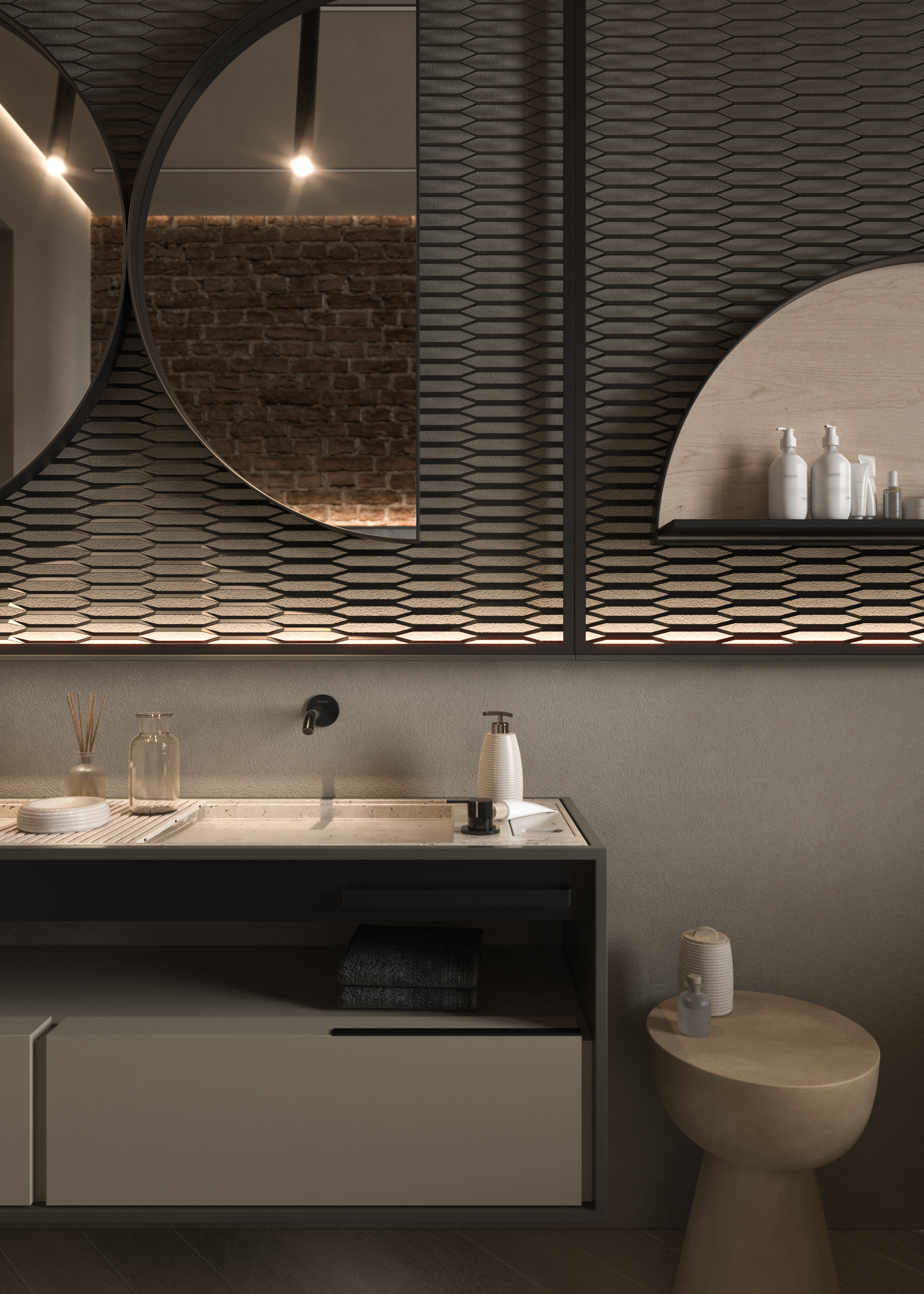 Guryevskaya Sloboda 村住宅室内设计丨Sergey Kachalov-27