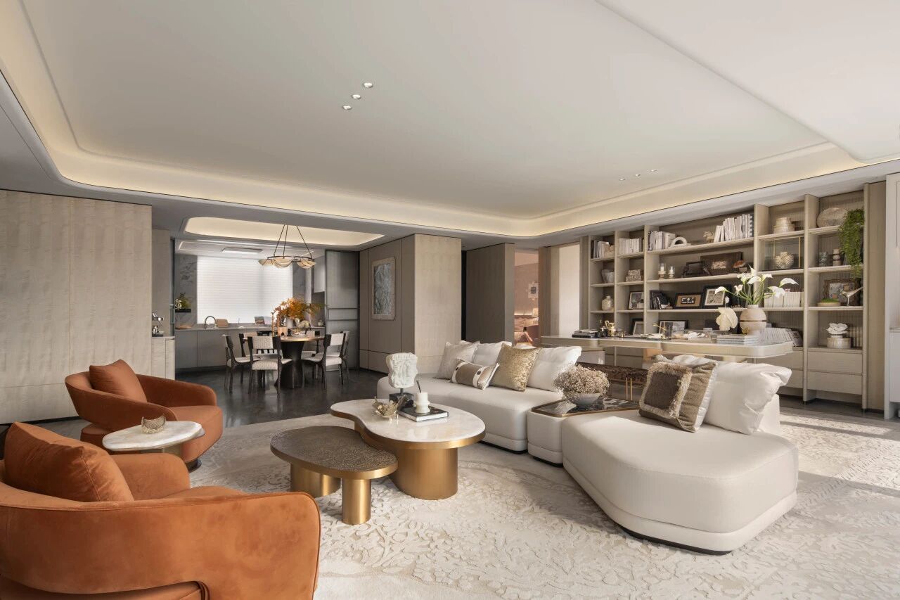 中海越湖云起样板间丨中国绍兴丨广州安研室内设计咨询有限公司,上海大研建筑设计咨询有限公司-5