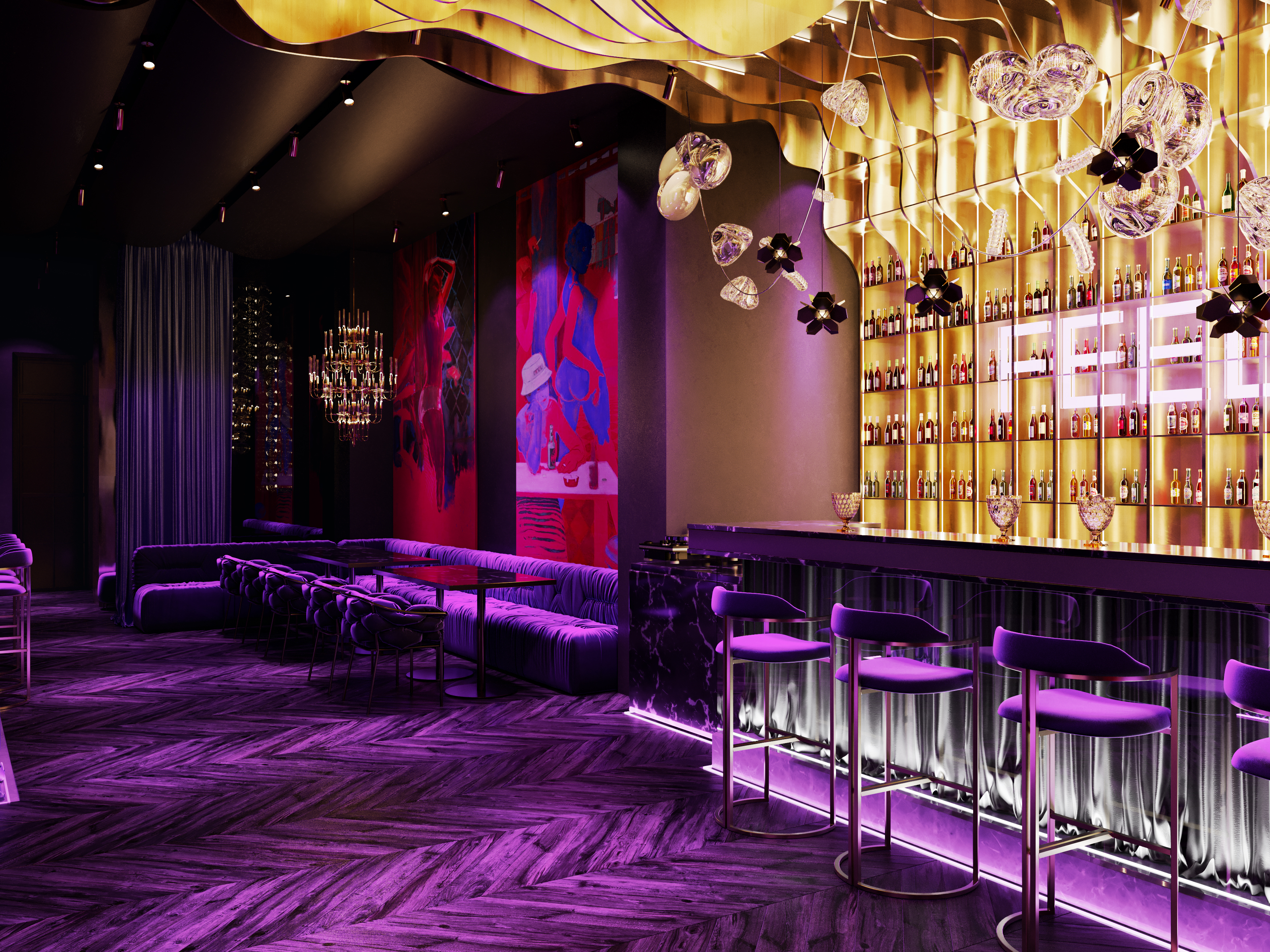 ALIVE DESIGN 夜总会室内设计-13