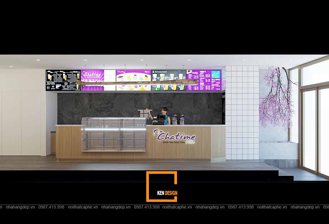 Chatime奶茶店（ Cộng hòa Séc 店）设计丨Ken Design-43