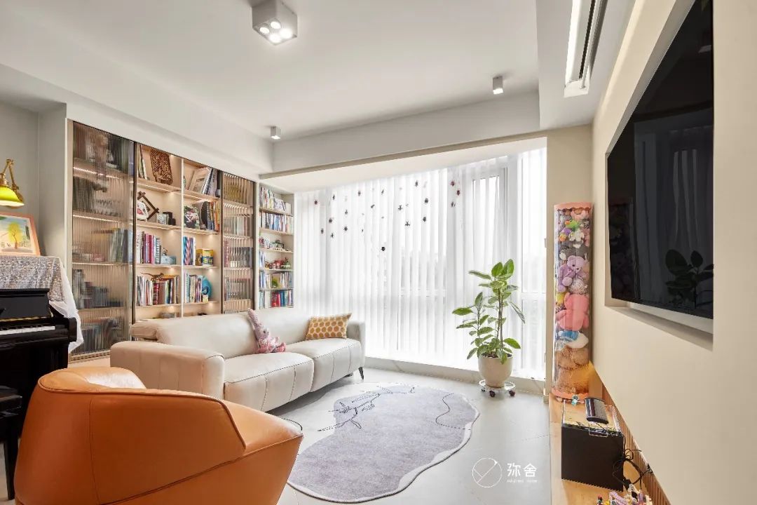 弥舍｜老小区160平不规则户型爆改后焕然一新！-39