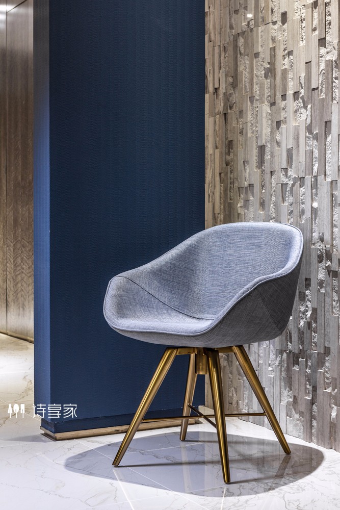 摩登华尔兹——180㎡现代精致住宅  诗享家设计-12