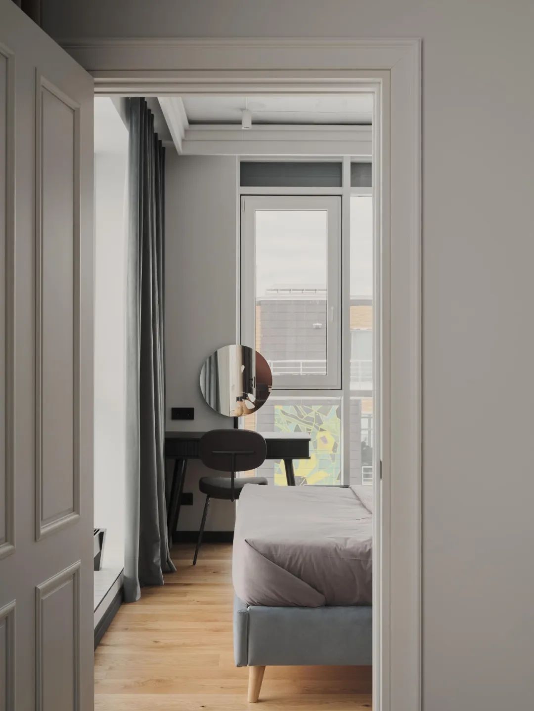 全景玻璃 77㎡舒适公寓丨Alexandra Chigintseva-19