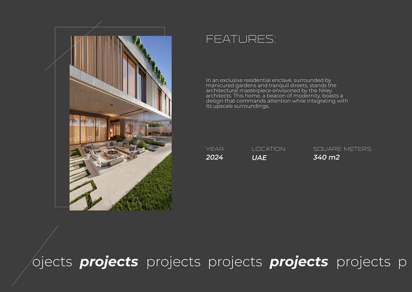 现代别墅丨阿联酋丨NK-1