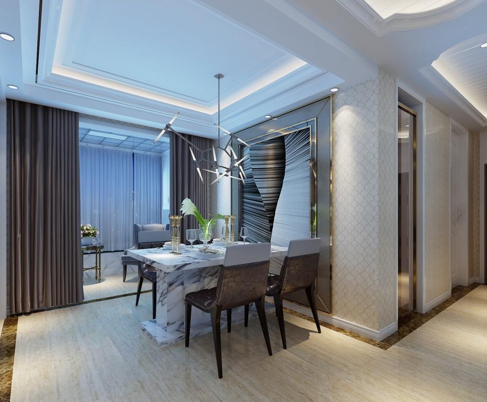 "凌宇犀地"现代轻奢家居设计-8