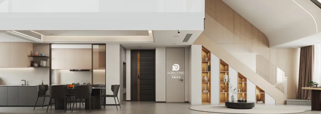 天澜湾 180 方·充分利用空间,挑空客厅设计-2