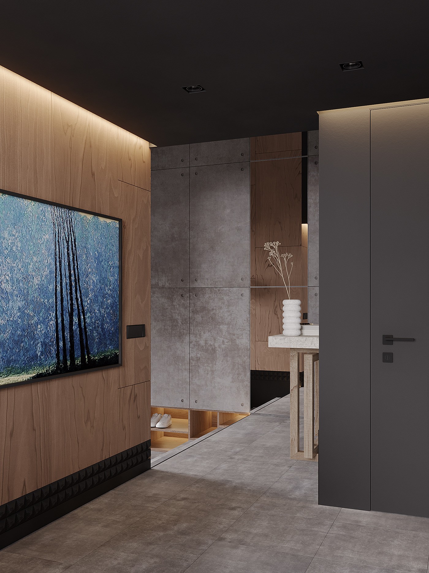 102平 复式住宅设计 细节丰富！-5