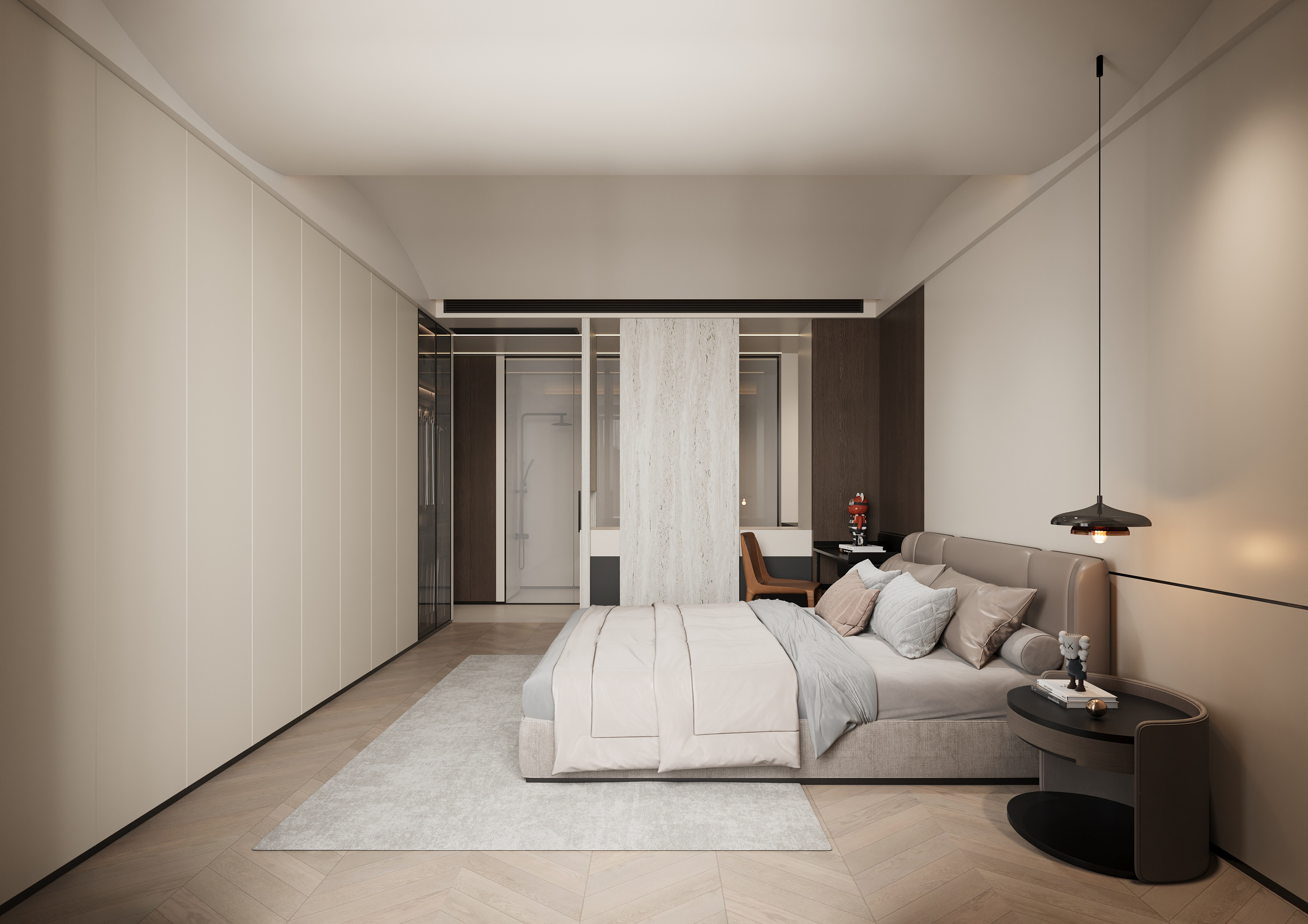 意式轻奢|从不在堆砌符号  用材质的碰撞 光影的层次-4