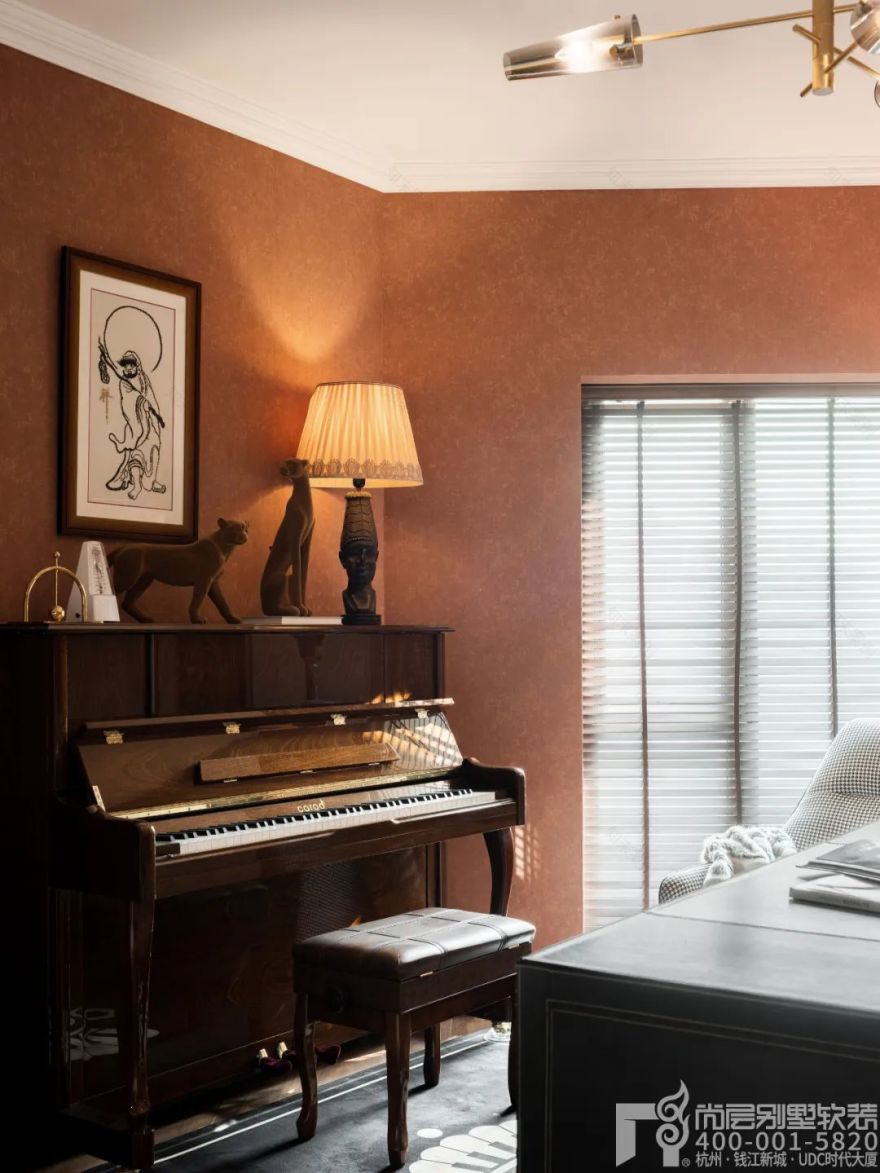 美式轻奢大平层丨尚层别墅装饰-41