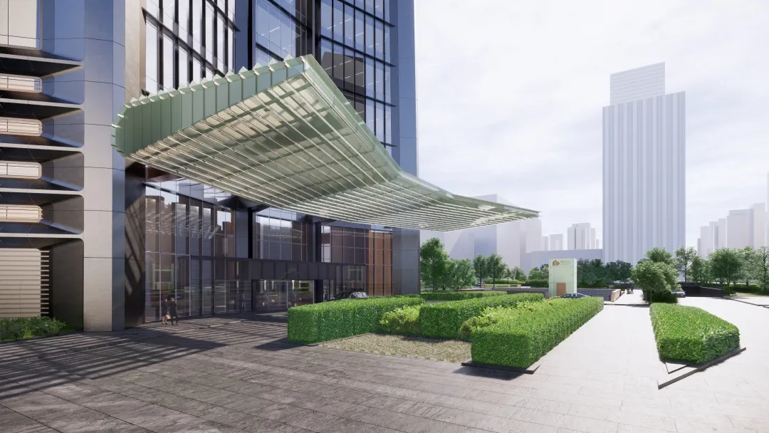 中国国际丝路中心丨美国 SOM 建筑事务所-22