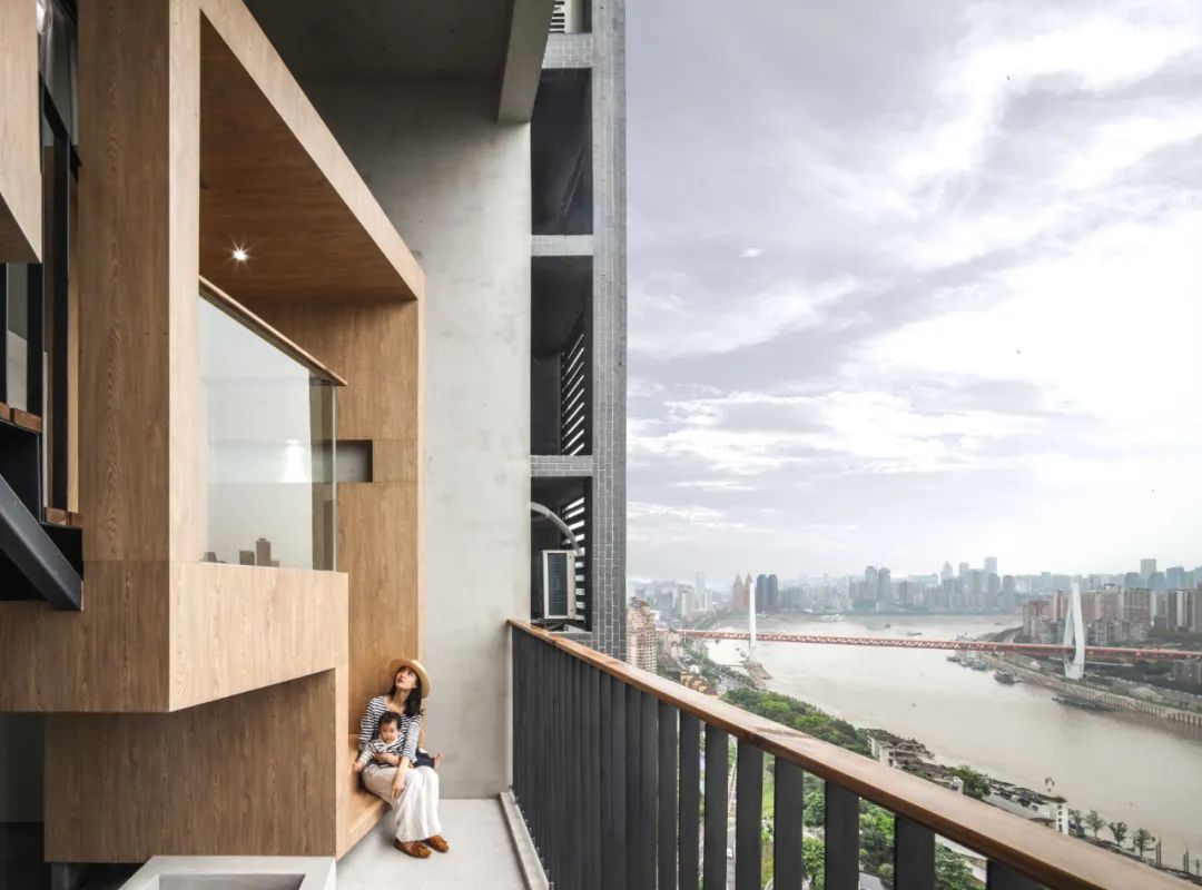 重庆江景民宿 | 套娃阳台的再生与狂欢-17