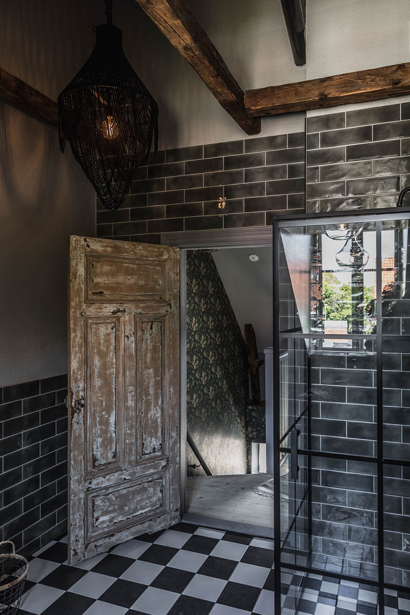 瑞典百年老屋的复古与现代新生-14