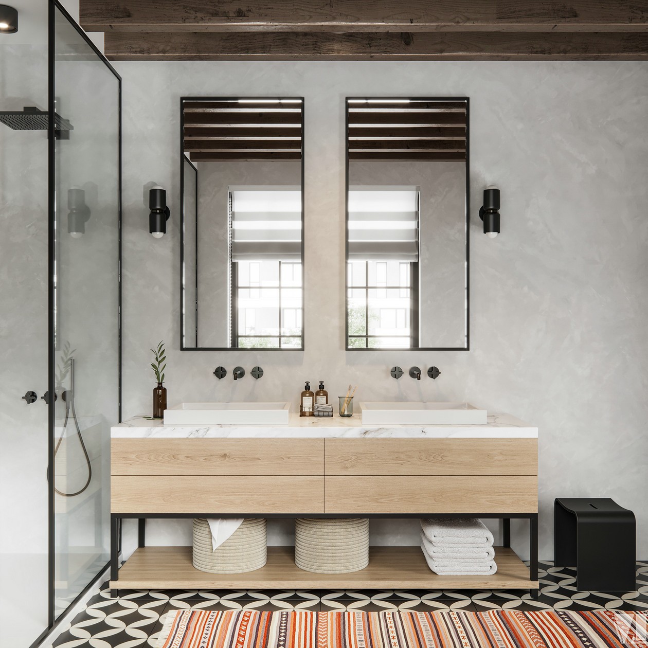 自然而清新的公寓设计-18