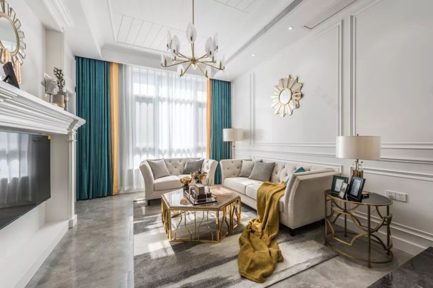 《温日暖阳》美式轻奢风,恰到好处的精致!-24