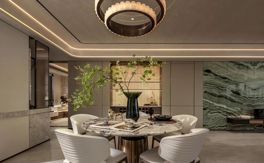 青岛金地华悦样板空间丨中国青岛丨则灵艺术-46