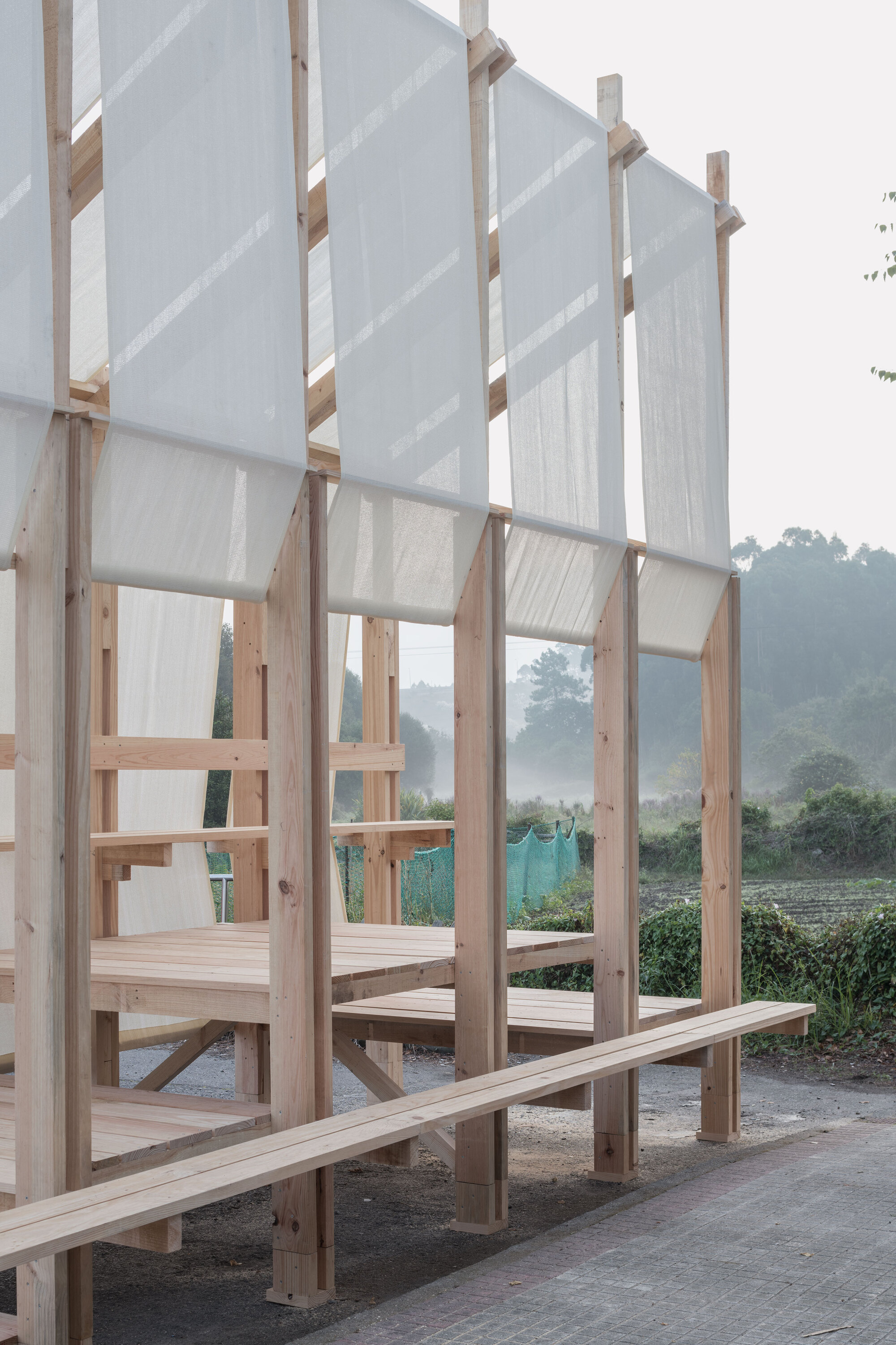 凉棚安装丨西班牙丨CESUGA 建筑学院,Erazo Pugliese-34