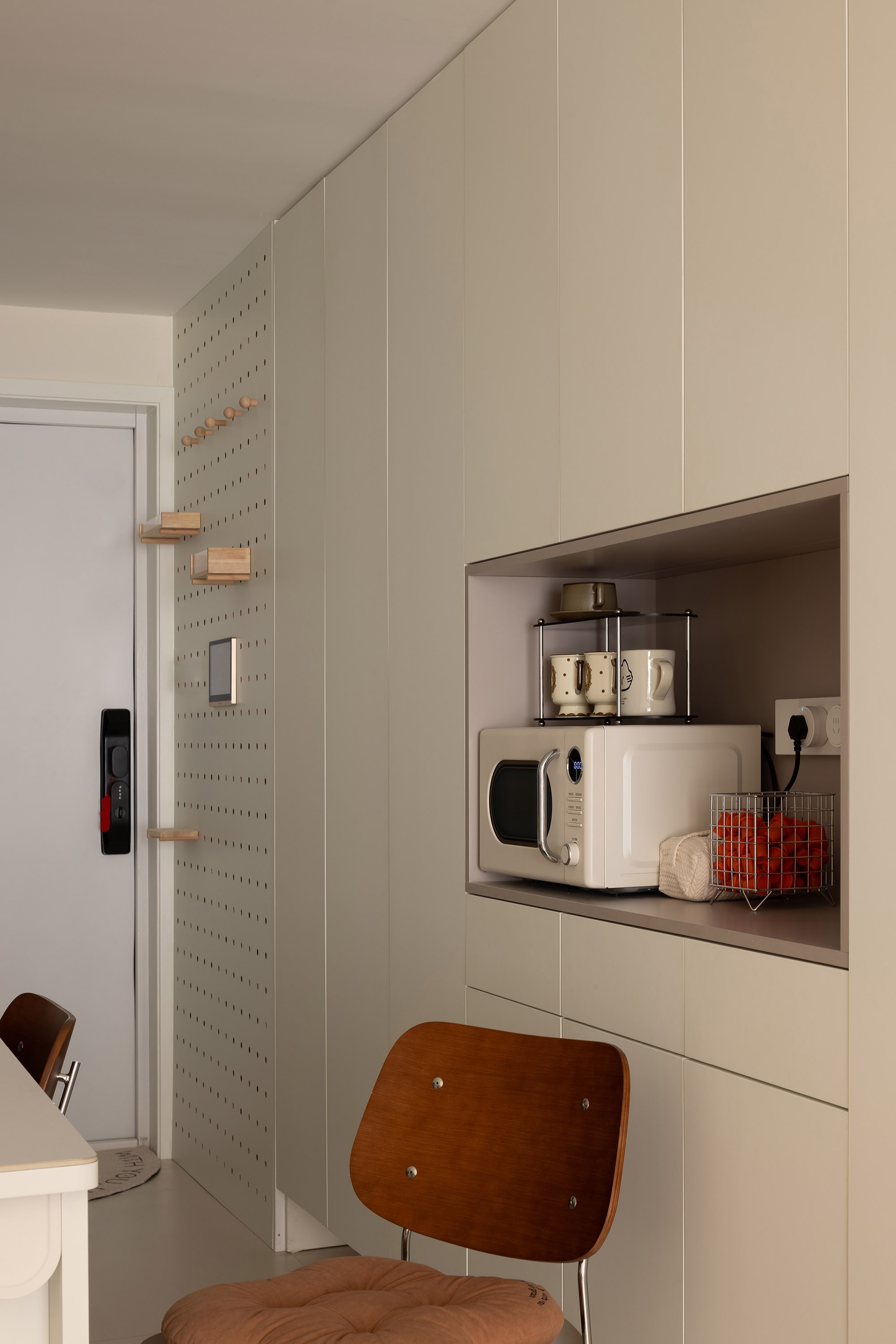 80㎡小户型超暖超温馨“喵星人”之家丨大斌空间-34