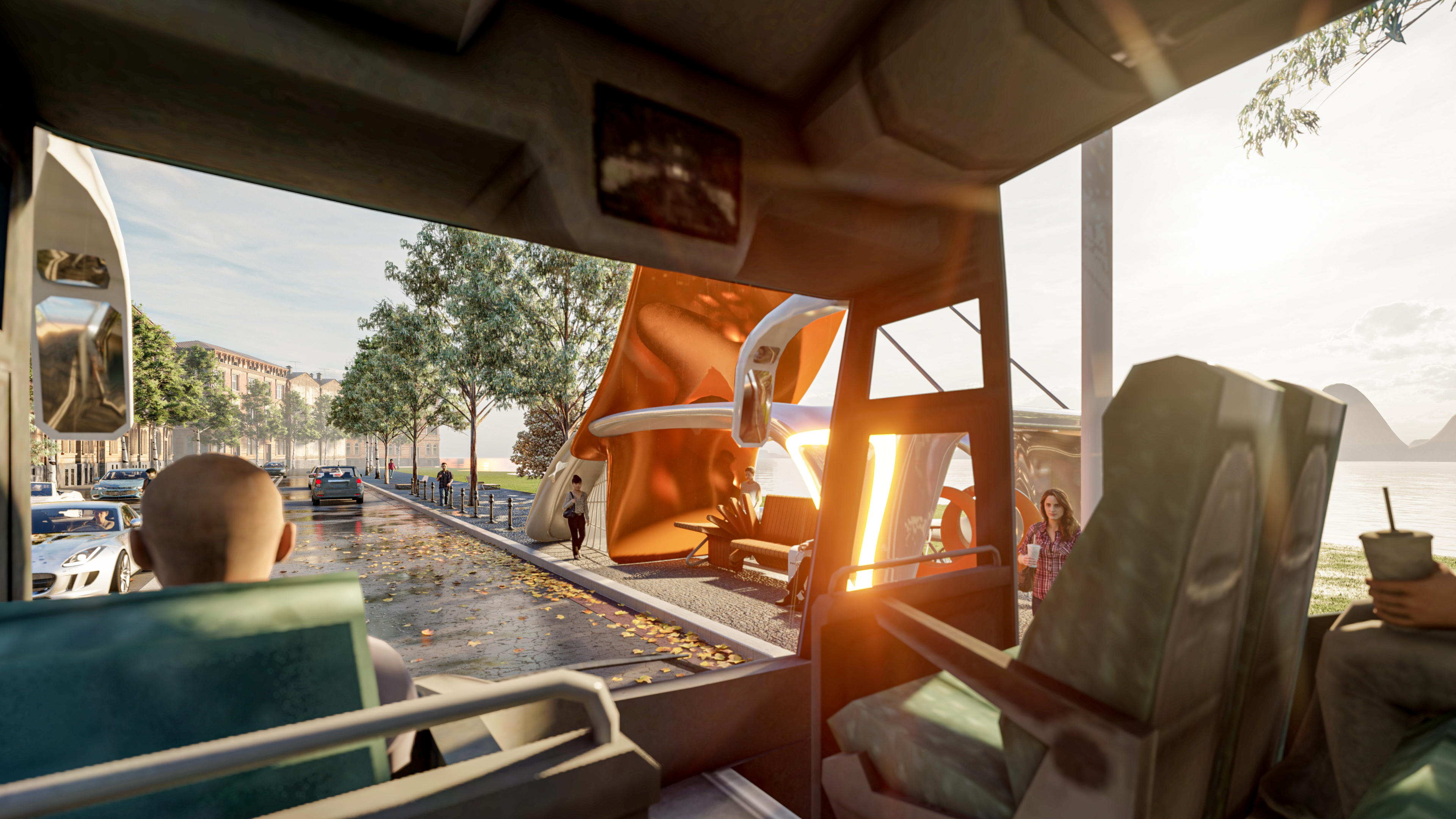 智能公交站台设计-16