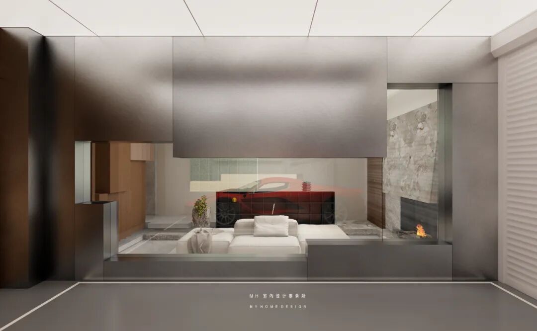 【首发】MH设计新作：自由·归属▏当代豪宅的极简艺术，让生活更有腔调-147