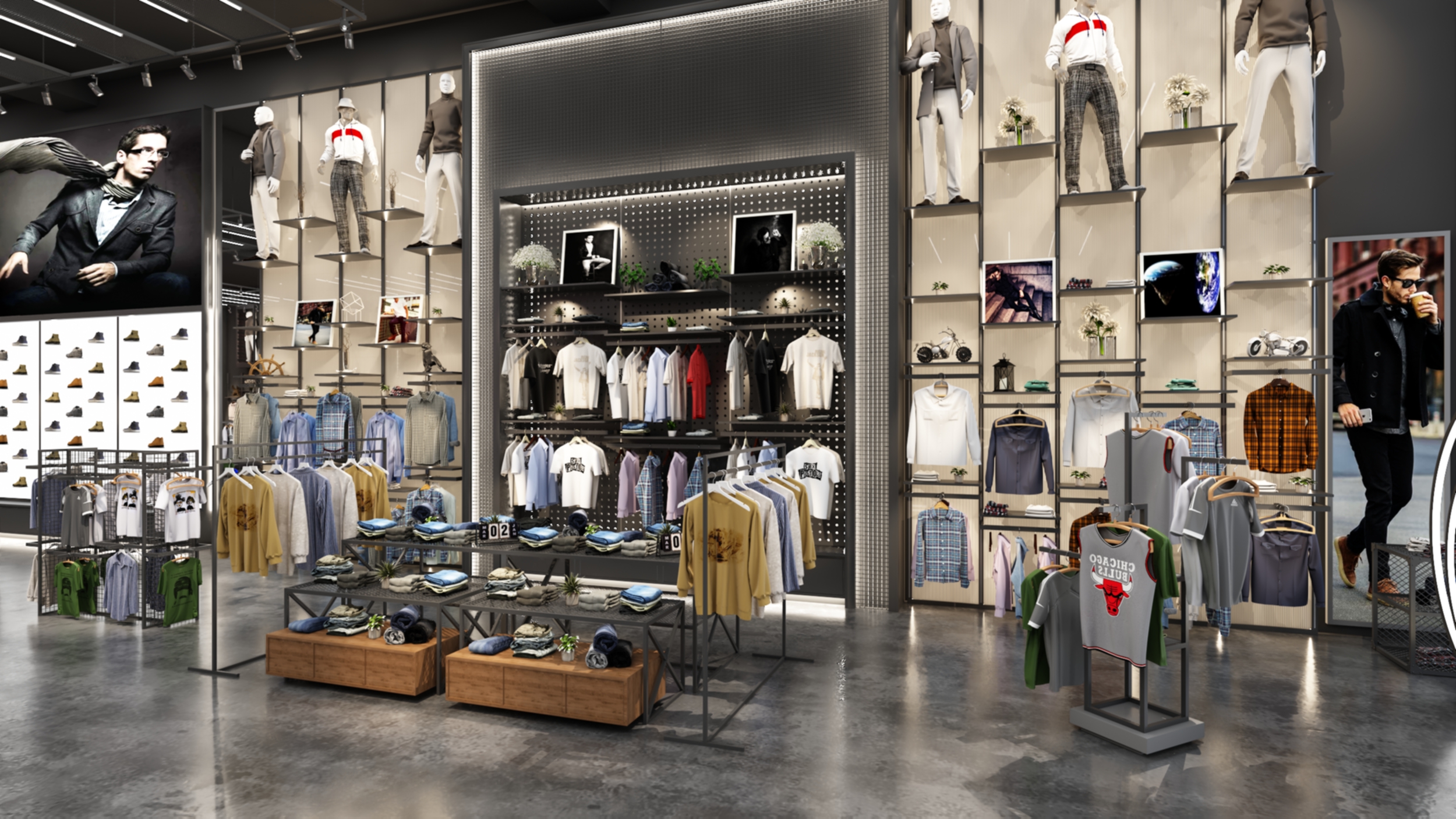 Clothing and Footwear Store Design-6