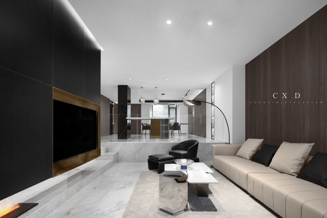 层序 | 淮安私宅,简约不简单的空间设计-23