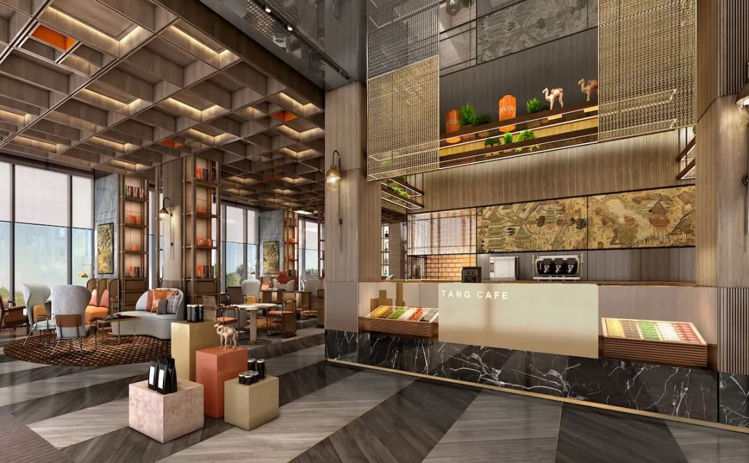 西安曲江希尔顿嘉悦里酒店丨中国西安丨HBA-120