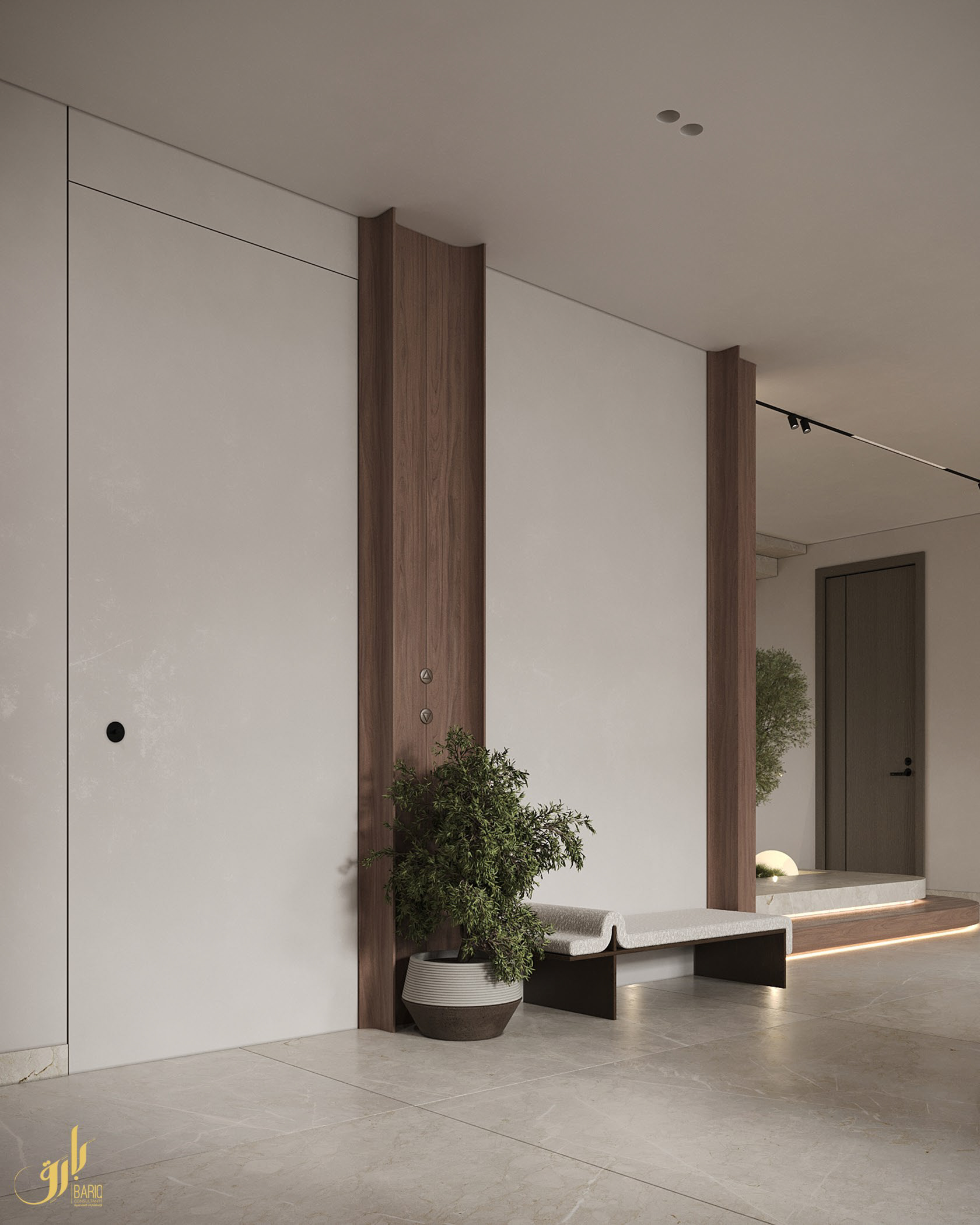 A·A 现代别墅室内设计丨沙特阿拉伯丨Bariq Consultants-19