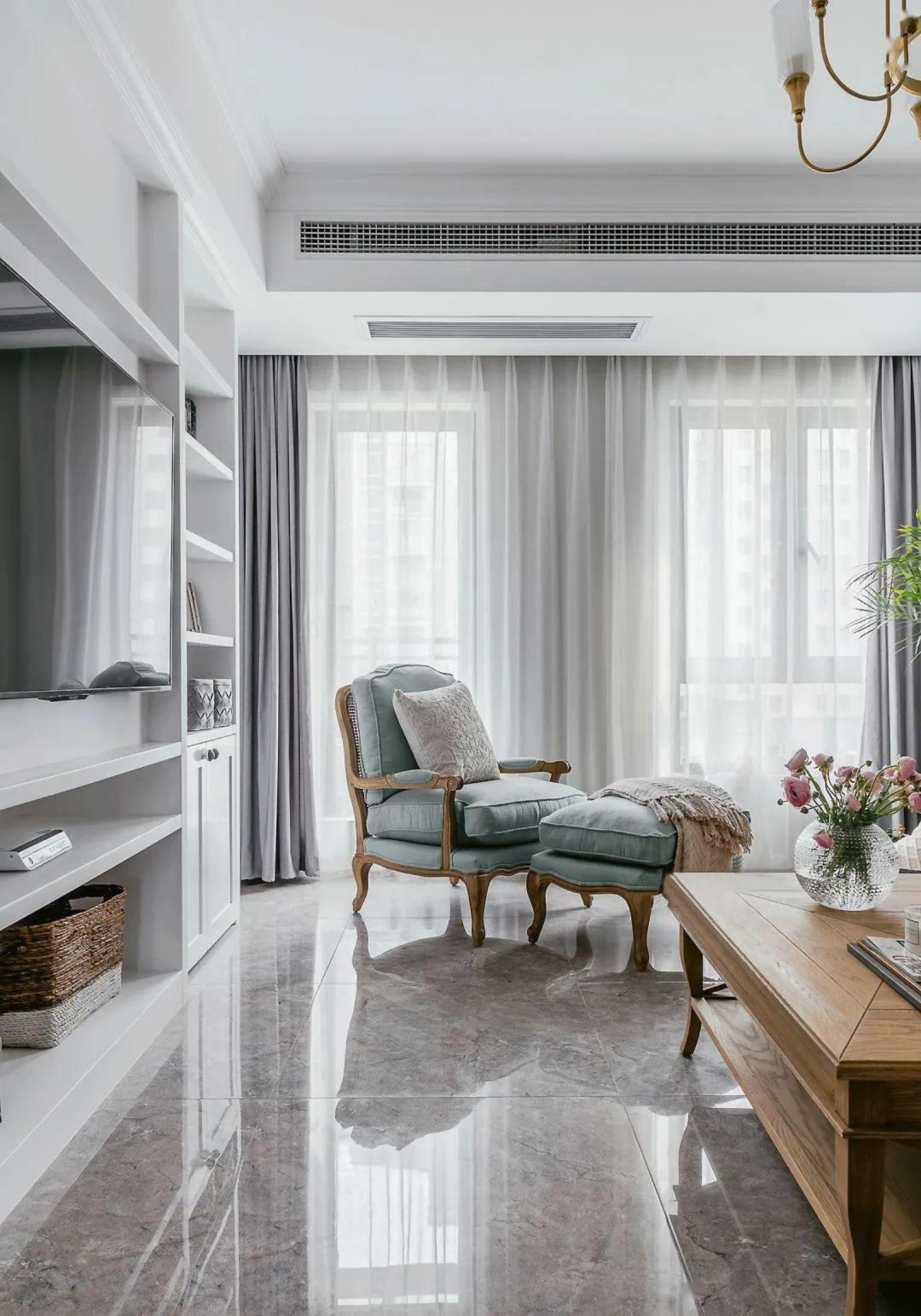 春日森林现代美式三居室-15