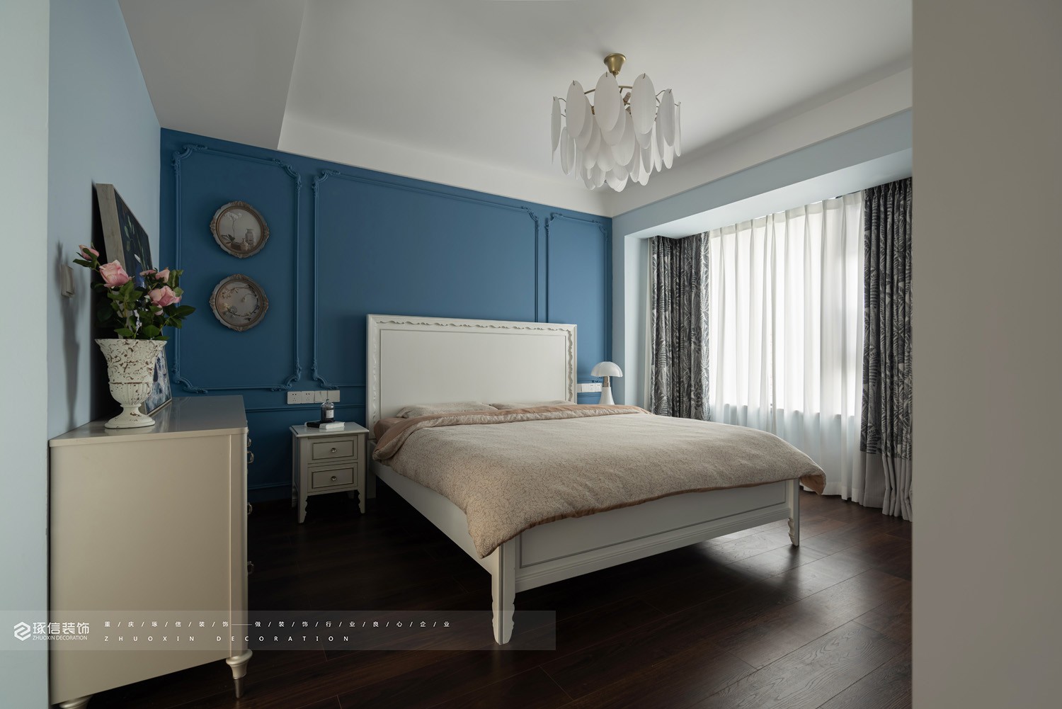 230 平美式混搭之家丨琢信装饰-32