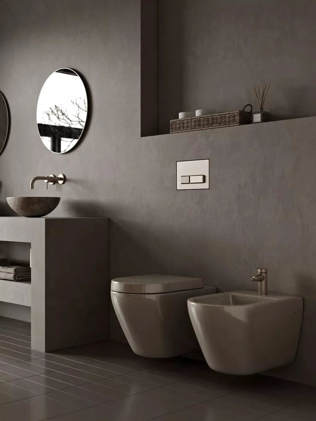 极简主义美学,打造低奢复古空间-15