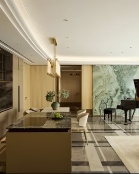 上海香港置地启元330㎡大平层丨中国上海丨上海祎间美学空间设计
