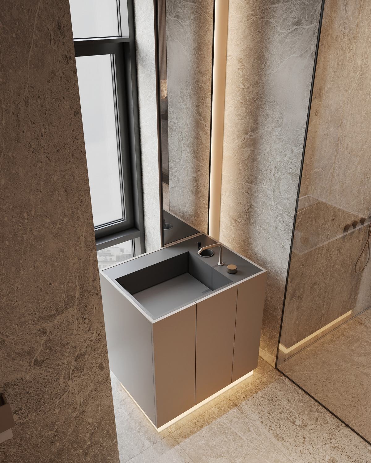 简洁纯粹的挑空别墅丨乌克兰基辅丨ArtPartner Architects-23