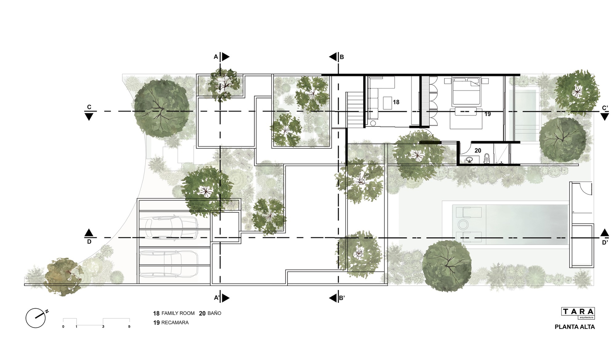 艾雅之家丨墨西哥丨TARA Arquitectura-34