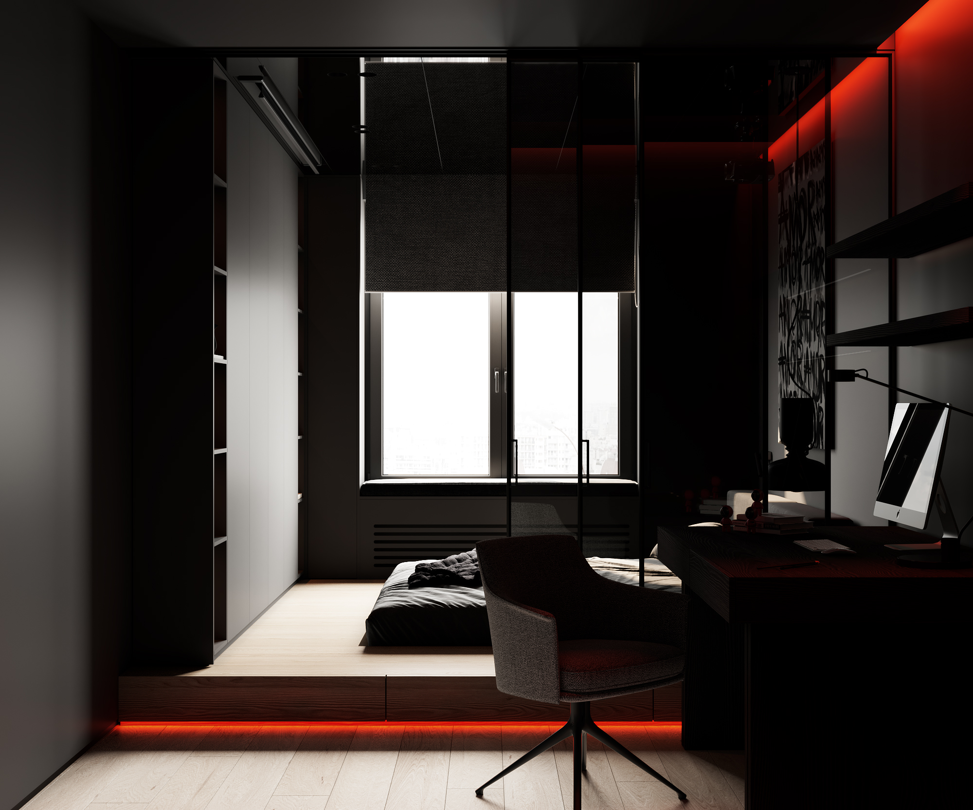 Minimal apartment-5