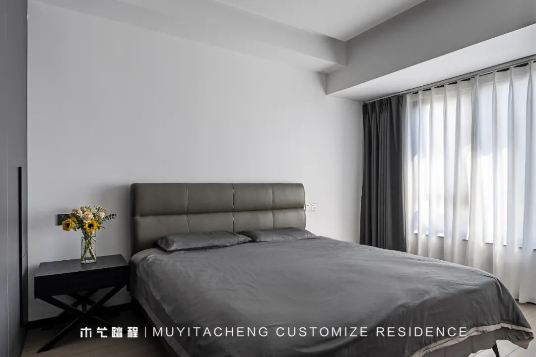 极简黑白,家的温度与高级定制丨中国重庆丨重庆木艺踏程全屋定制-53