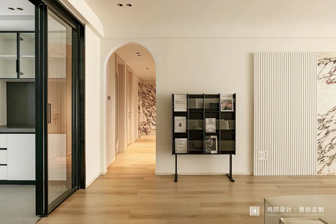 150㎡奶油轻法式 | 宝格丽大理石浪漫加分，这个家拥有高级色彩-5