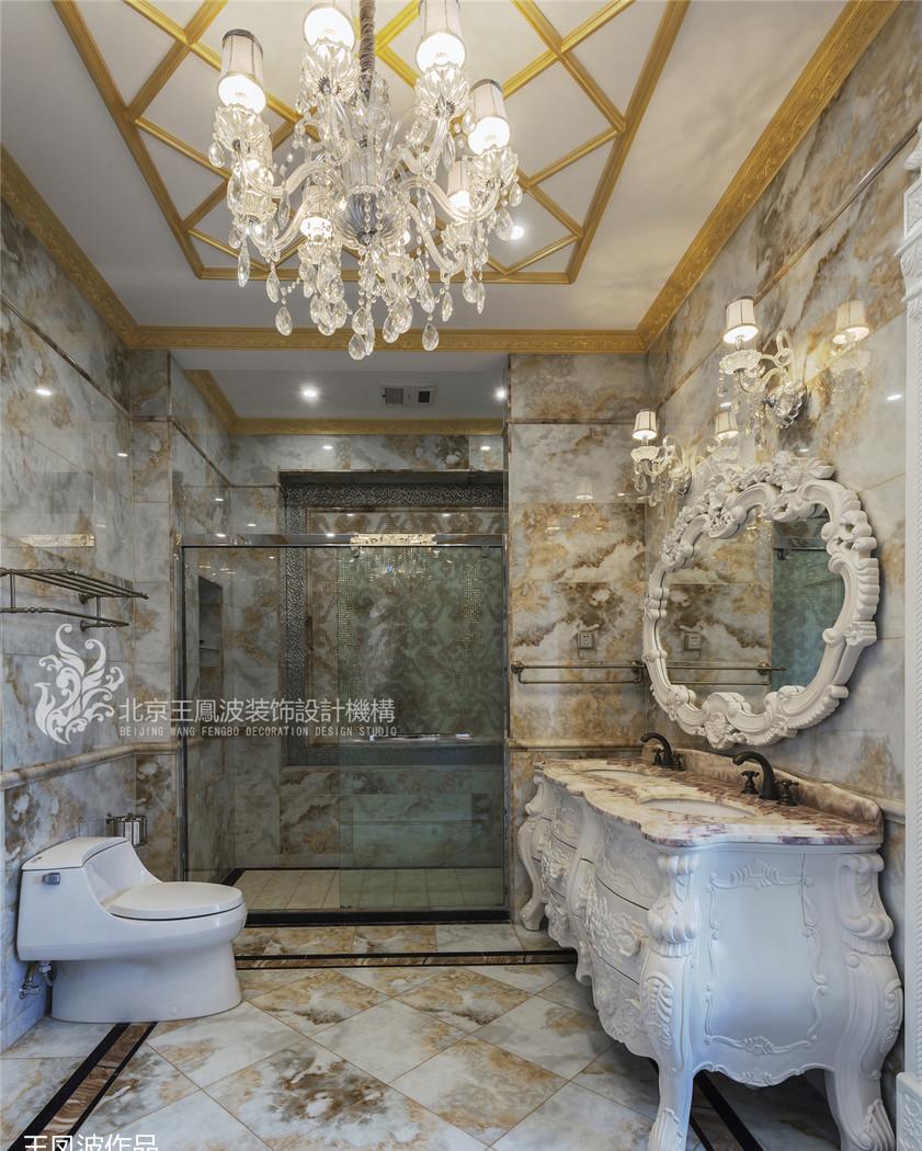 碧桂园别墅新中式样板间设计-44