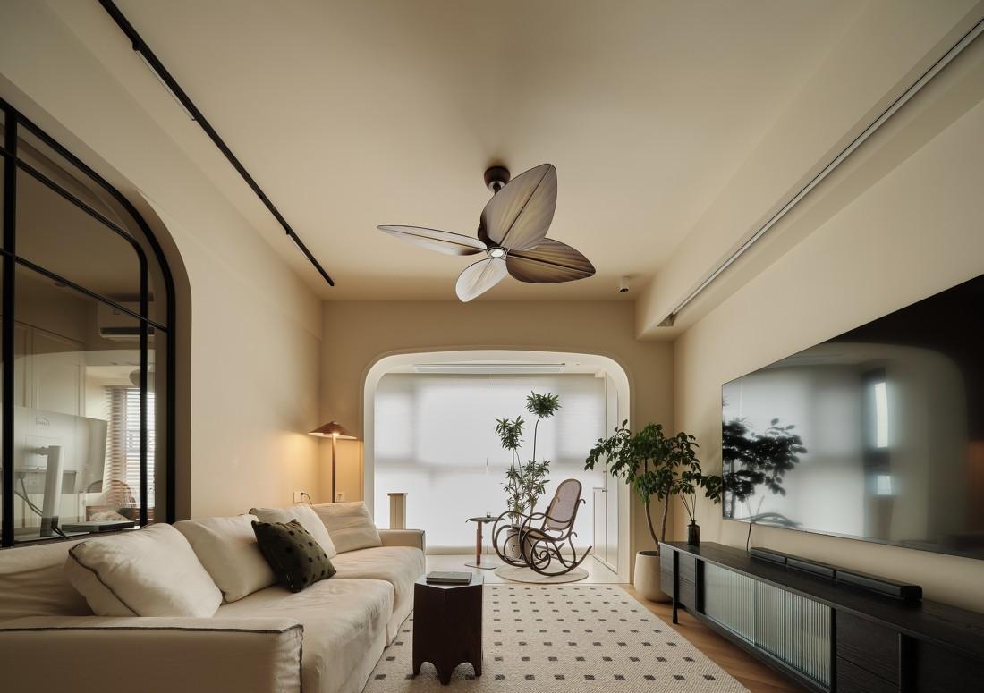 89㎡南洋复古风一人一猫独居住宅设计-14