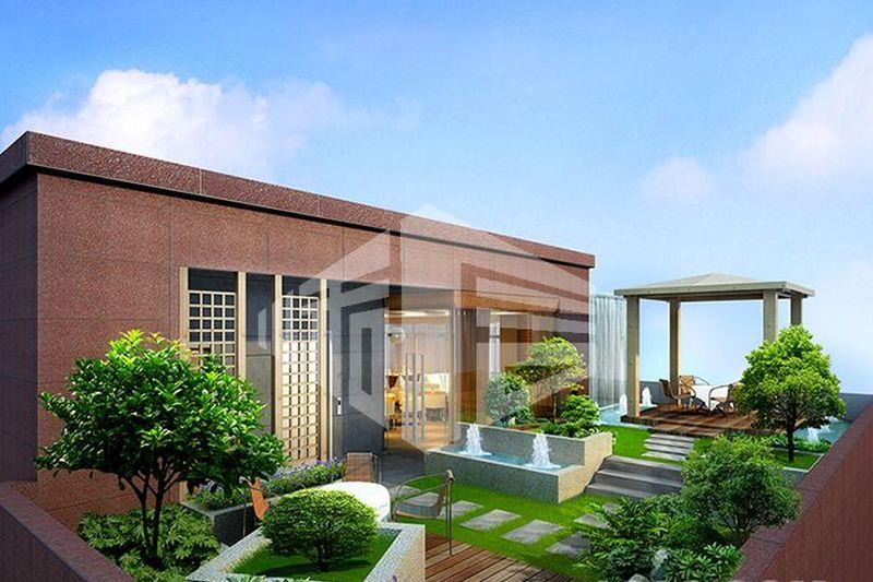 康祥医药成都办公楼现代中式风格设计-4