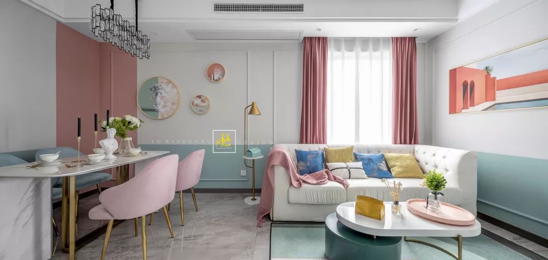 现代 INS 风，天府城 85 平米小家的大胆创新-18