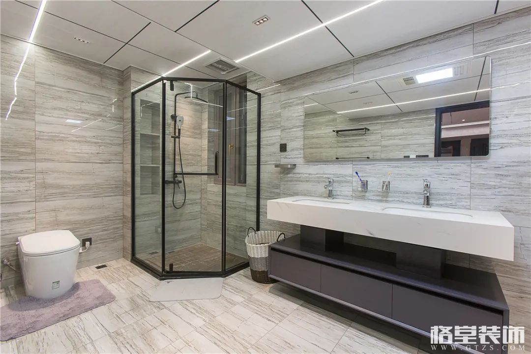 常山浅水湾 92#中式美墅设计丨格堂装饰-36