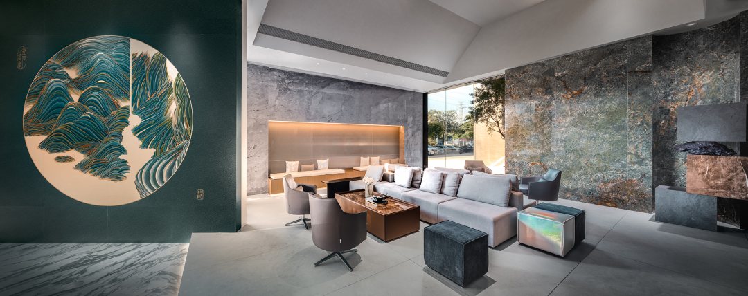 金陶岩板 · 山景秘境的沉浸式空间设计-5