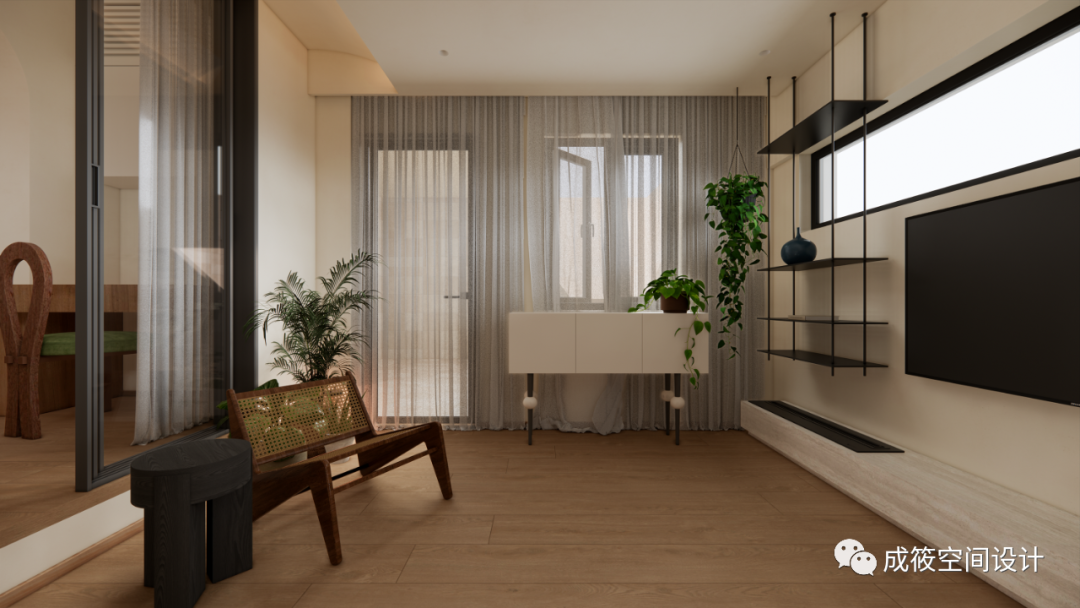 古朴中寓现代,70 平一室户的惊艳蜕变丨中国上海丨成筱设计-52